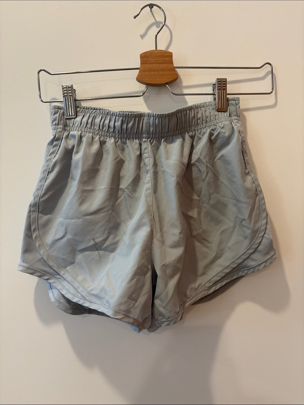 Nike Light Gray Women's Athletic Shorts